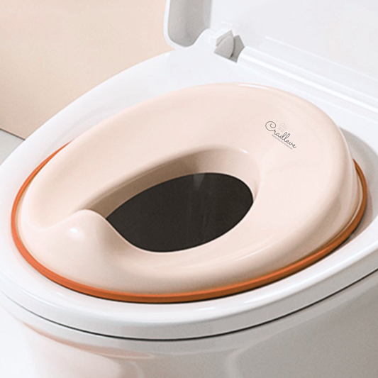 CRADLEVE Baby Potty Training Toilet Seat 0-6yrs (Peach)
