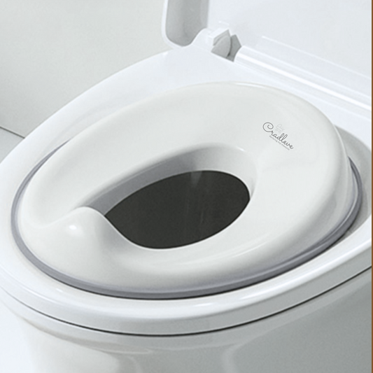 CRADLEVE Baby Potty Training Toilet Seat 0-6yrs (White)