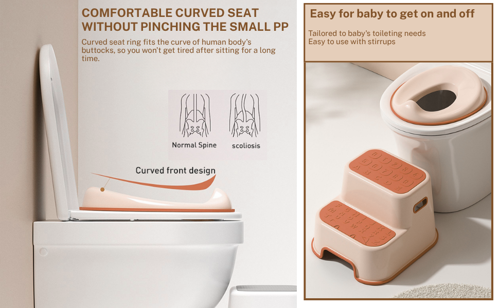CRADLEVE Baby Potty Training Toilet Seat 0-6yrs (White)