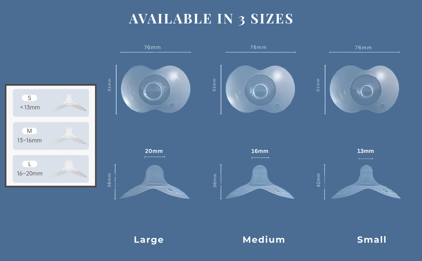 CRADLEVE Butterfly Silicone Nipple Shield with Storage Case | BPA, PVC, LatexFree