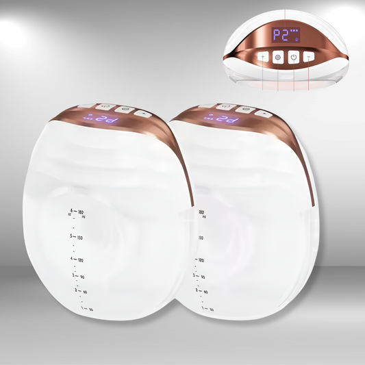 Cradleve wearable electric breast pump for Nursing Mothers | Anti Backflow, Hands-Free, BPA Free.