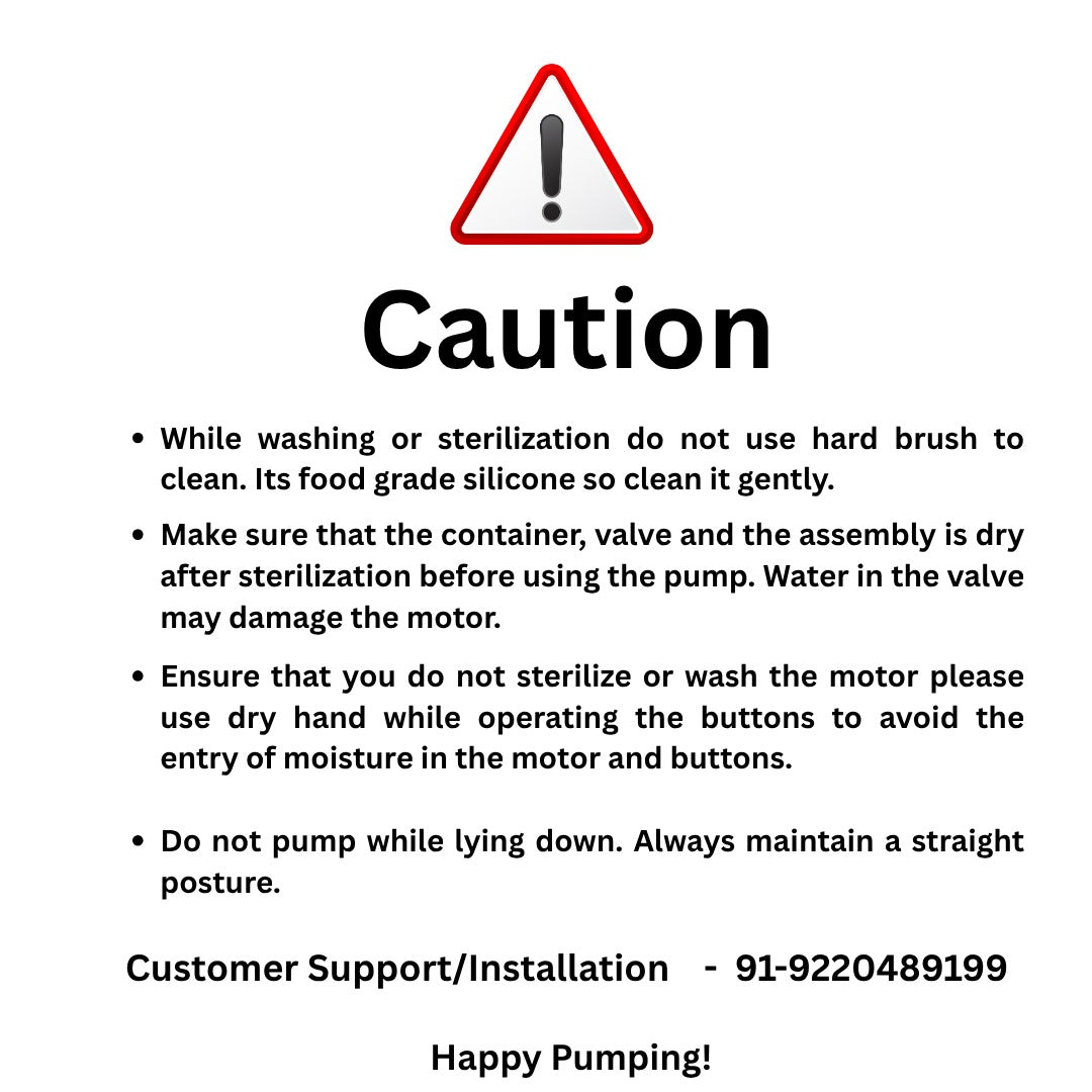 Cradleve wearable electric breast pump for Nursing Mothers | Anti Backflow, Hands-Free, BPA Free