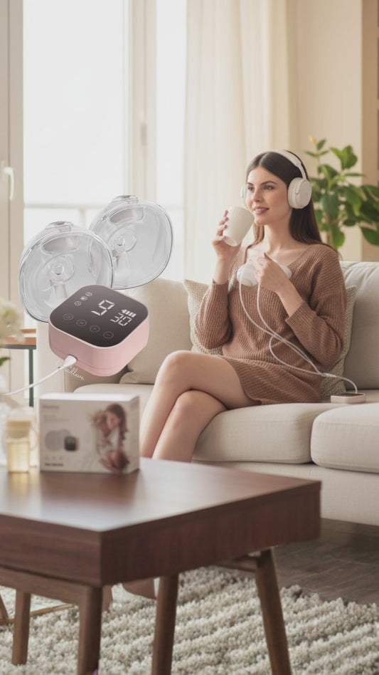 CRADLEVE Double Electric Wearable Breast Pump