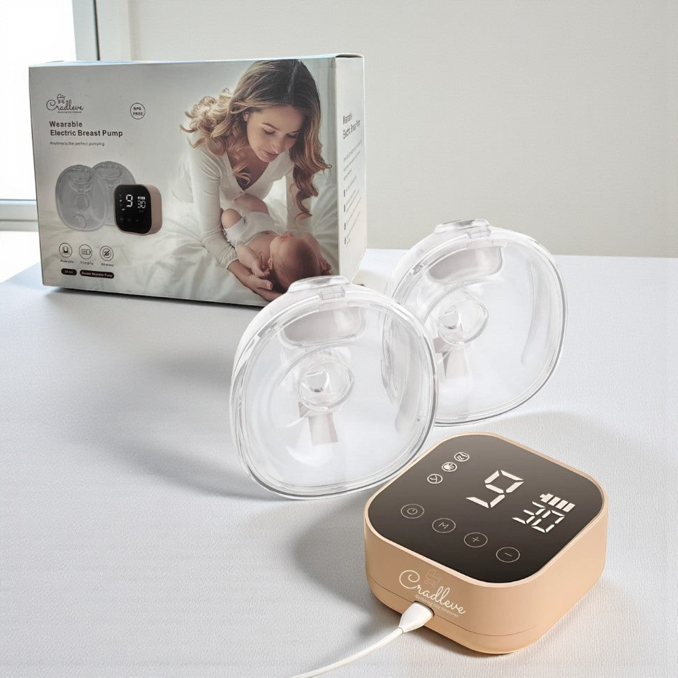 CRADLEVE Double Electric Wearable Breast Pump